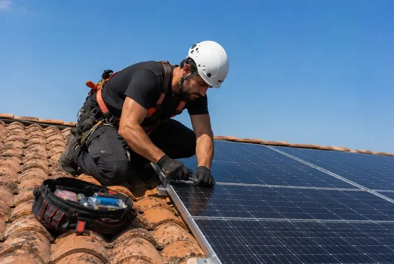 Maintenance et monitoring de panneaux solaires à Sérézin-du-Rhône