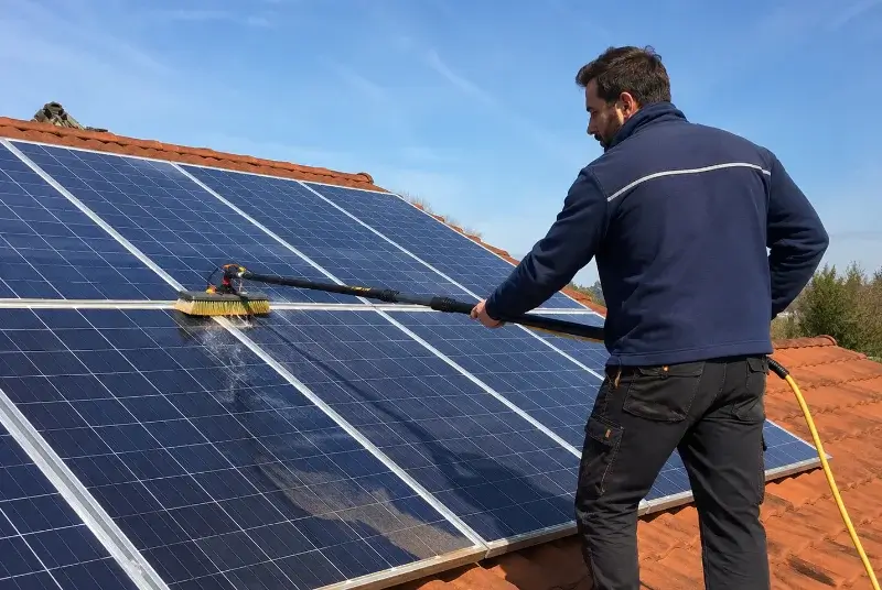 Nettoyage et entretien de panneaux solaires à Sérézin-du-Rhône